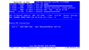 Подробнее о статье Memtest86+ выпустили новую ревизию своего приложения с порядковым номером 8.10