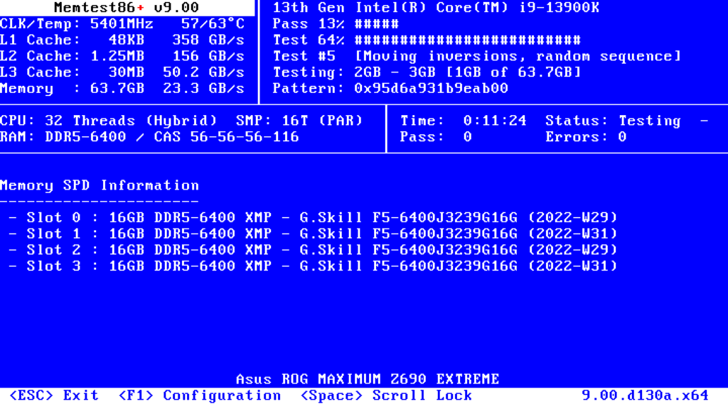 memtest86+ 9.0