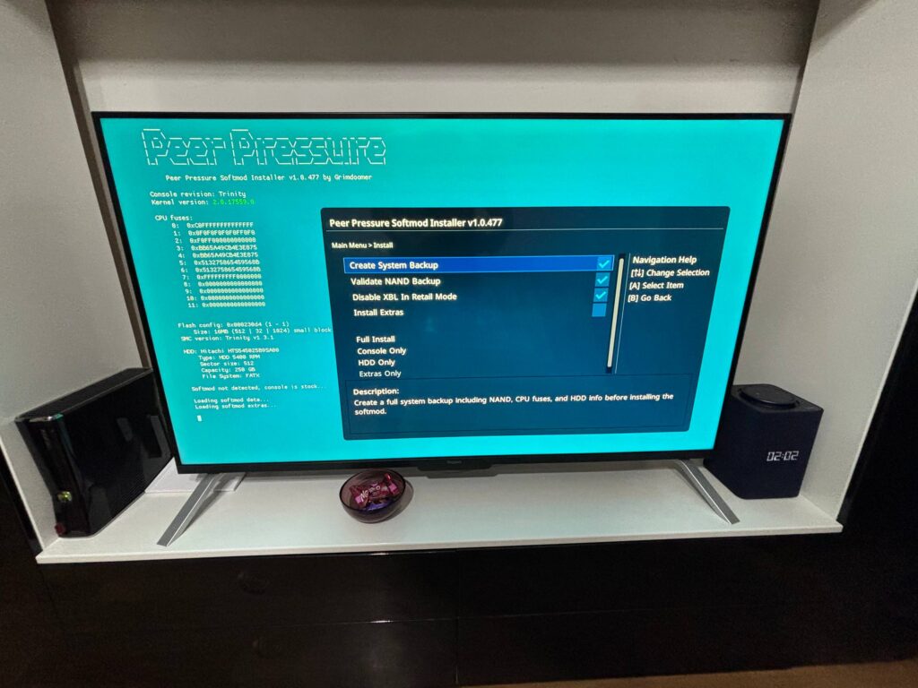 Intstall Softmod