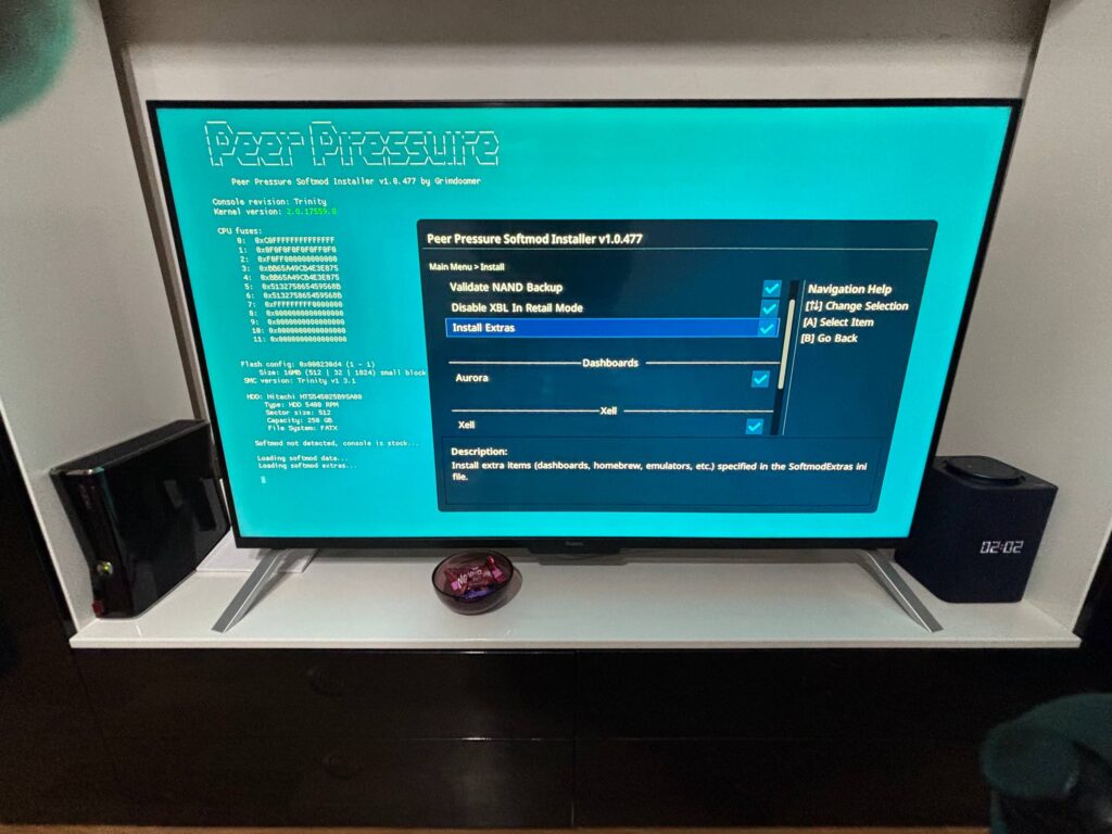 Installing Softmod Process